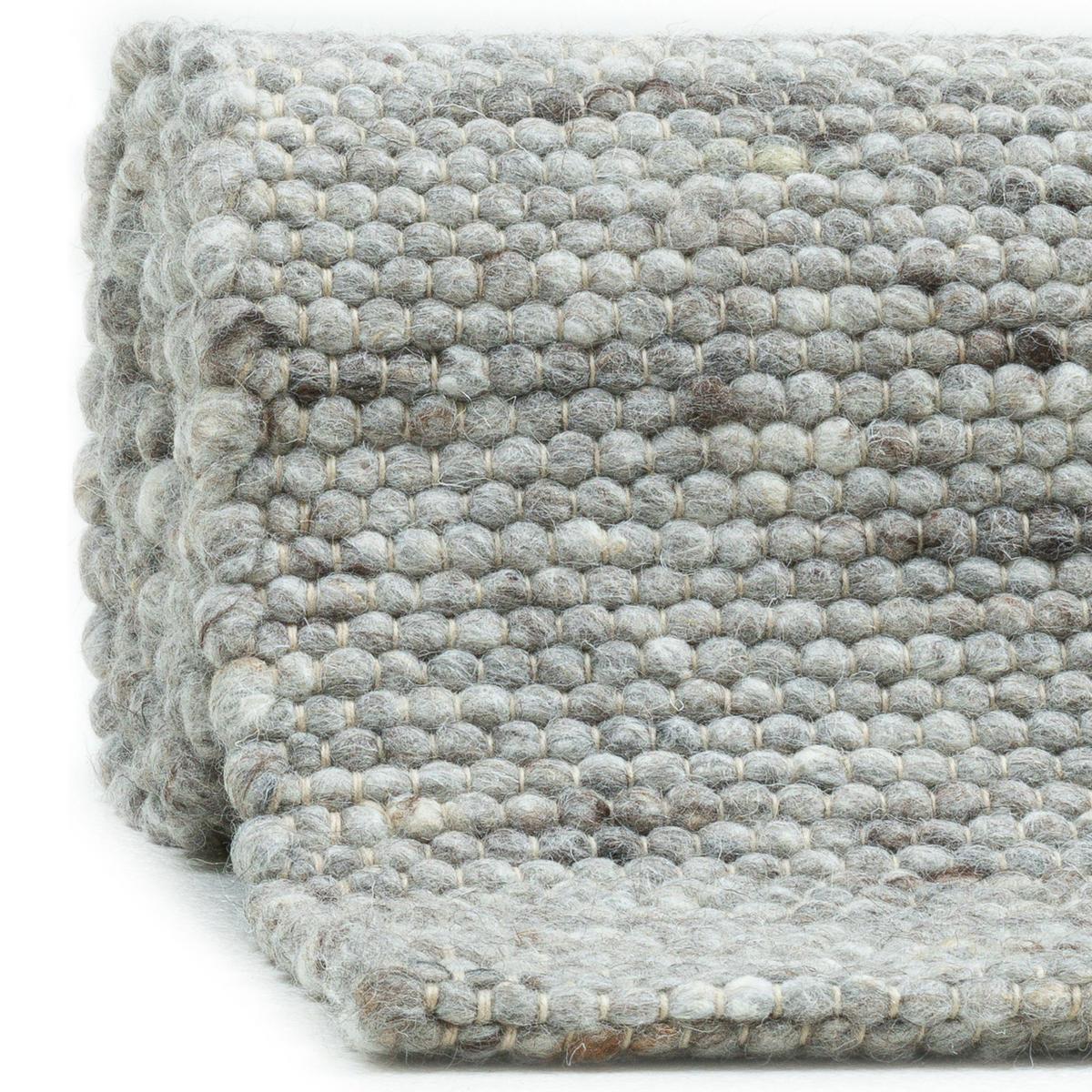 HANDWEBTEPPICH Atlas 40x60 cm - Grau, Textil (40/60cm) - Rug and Roll