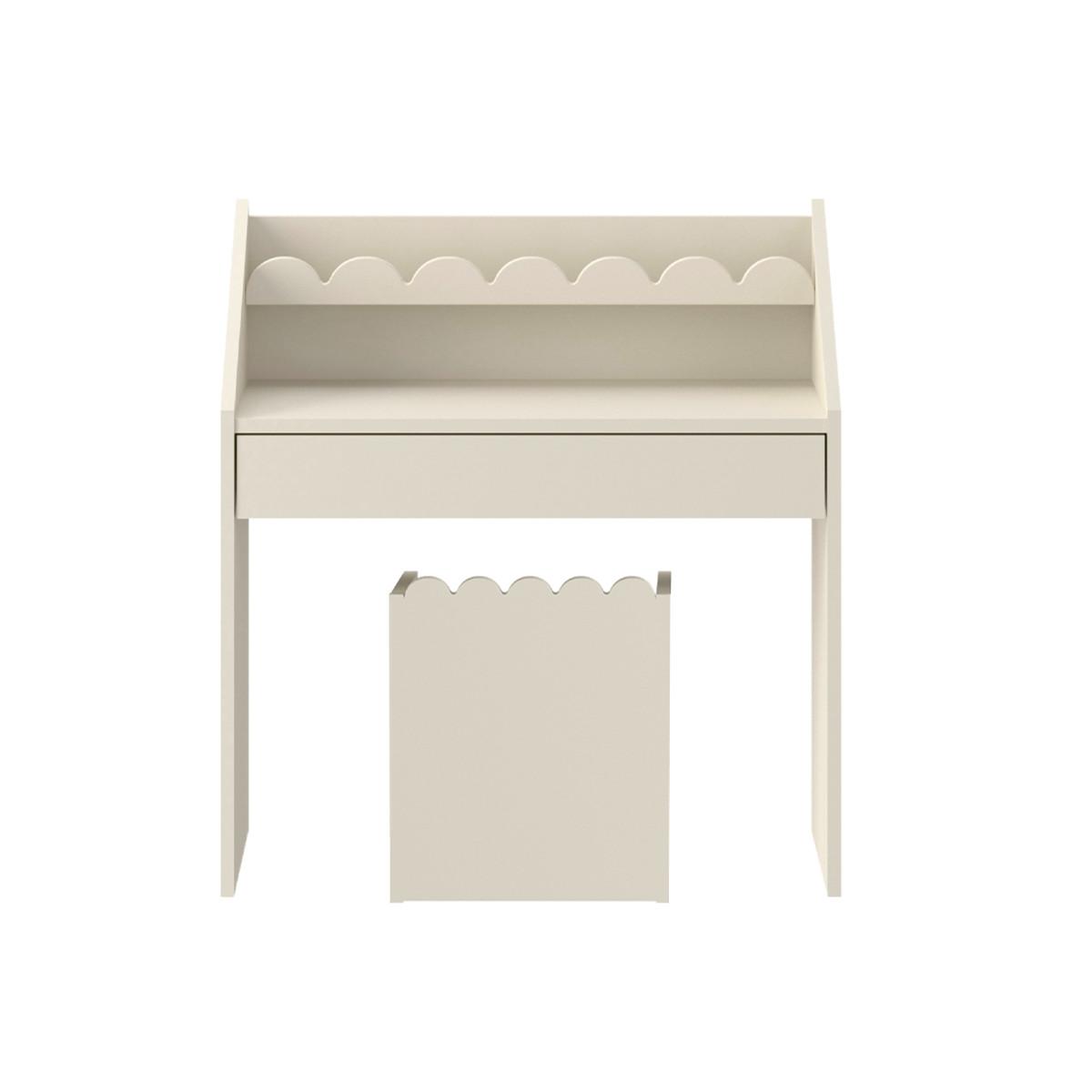 SCHREIBTISCH Book Nook Beige - Beige, Holzwerkstoff (71/76/33cm) - Petits-meubles
