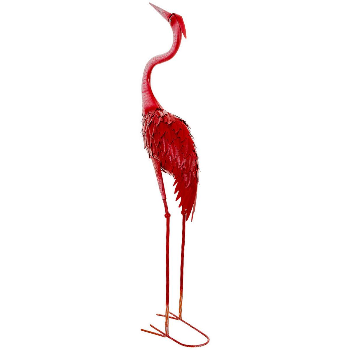 FIGUR aus metall 26x20x92cm - Rot, Metall (26/92/20cm) - Wanderlust