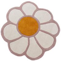 KINDERTEPPICH Thumbelina 120/120 cm - Multicolor, Naturmaterialien (120/120cm) - Beliani