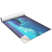 MÖBLAUFKLEBER 100x50 cm blau - Blau, Kunststoff (50/0.1/100cm) - Wallfluent