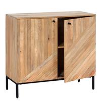 HIGHBOARD Beige - Beige, Holz (90/86/43cm) - MCW