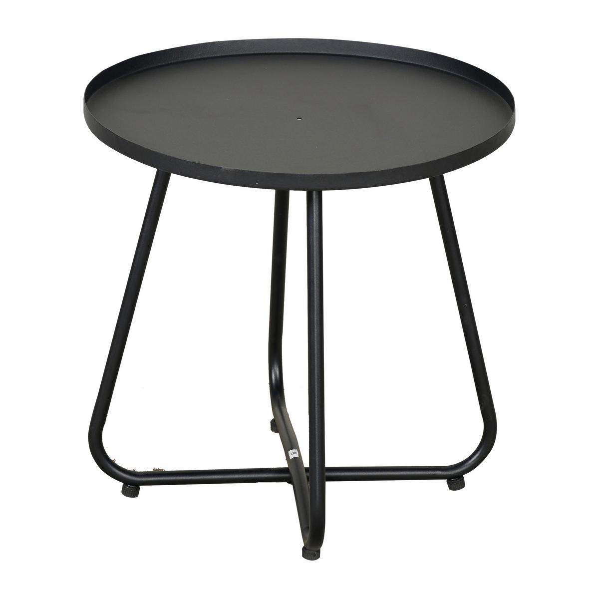 BISTRO-SET 3 TLG. Brienza - Grün, Metall - casa.pro
