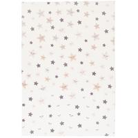SUPER SOFT FELLTEPPICH PEARL KIDS STERNE - Creme, Textil (140/200cm) - Pergamon