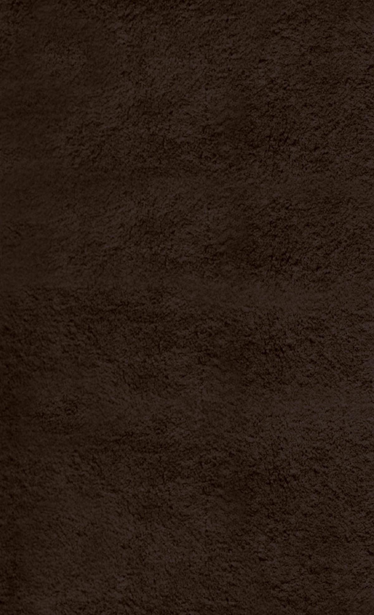 HOCHFLORTEPPICH Antirutsch Uni ALDAN Polyester Braun 140 x 200 cm - Braun, Textil (140/200cm) - KADIMA DESIGN