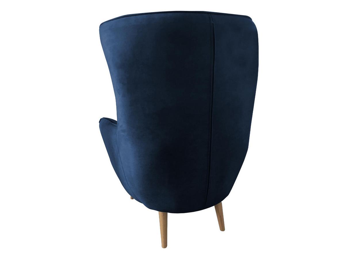SESSEL Estjano - Blau/Beige, Holz/Textil (80/106/95cm) - MIRJAN24