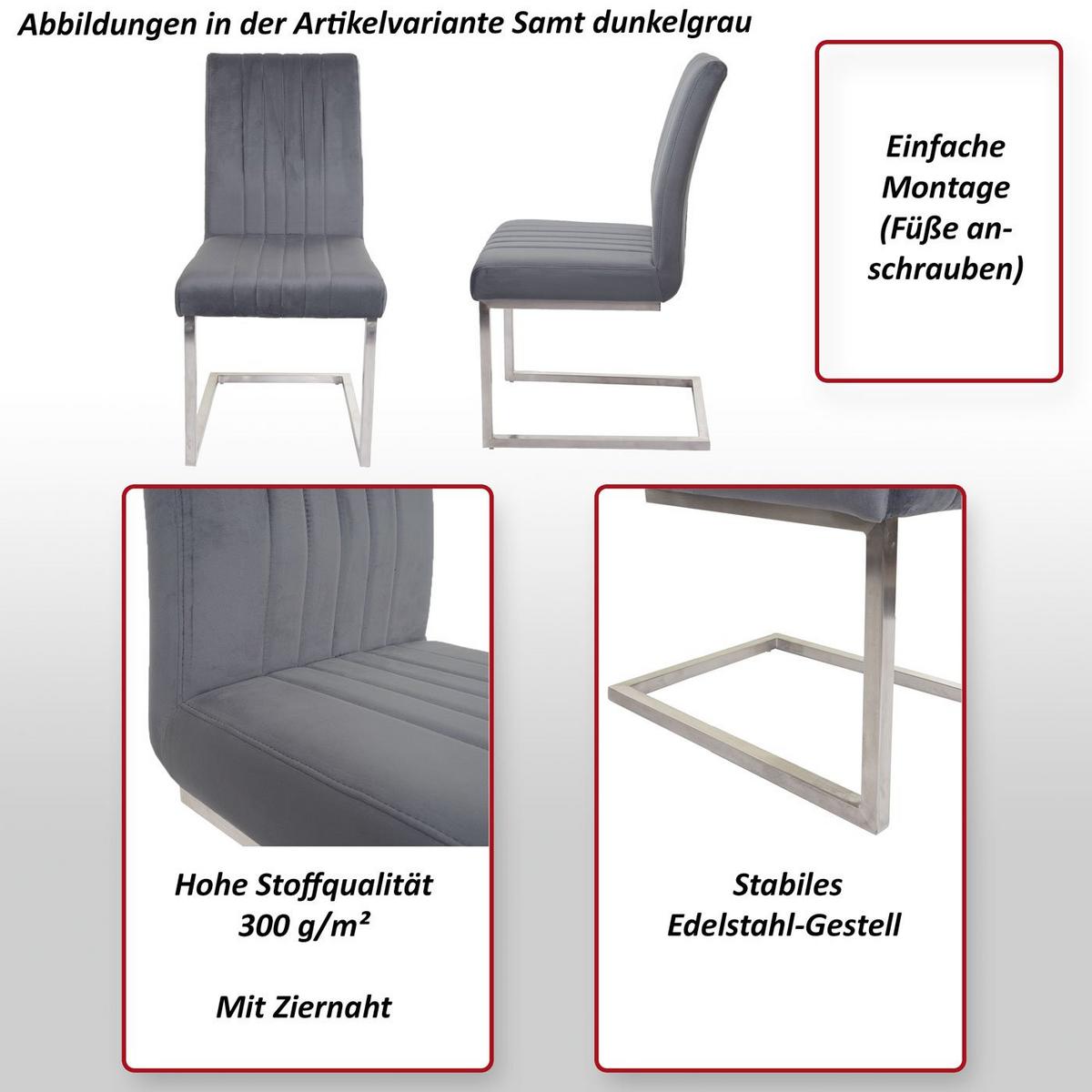 FREISCHWINGER Cremeweiß - Weiß, Textil (46/93/56cm) - MCW