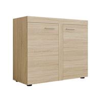 KOMMODE Rumba 2F3 - Sonoma Eiche, Holzwerkstoff (97/82/40cm) - MIRJAN24