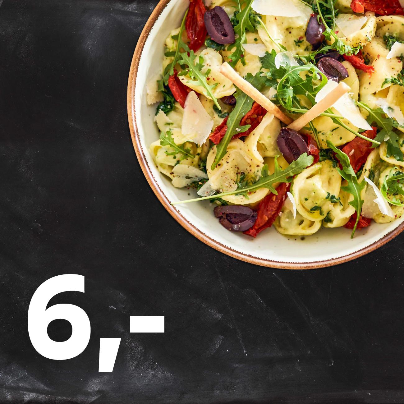 Tortellini Blattspinat