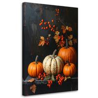 LEINWANDBILD Natur und Botanik 20x30cm - Orange, Textil (20/30cm) - Feeby