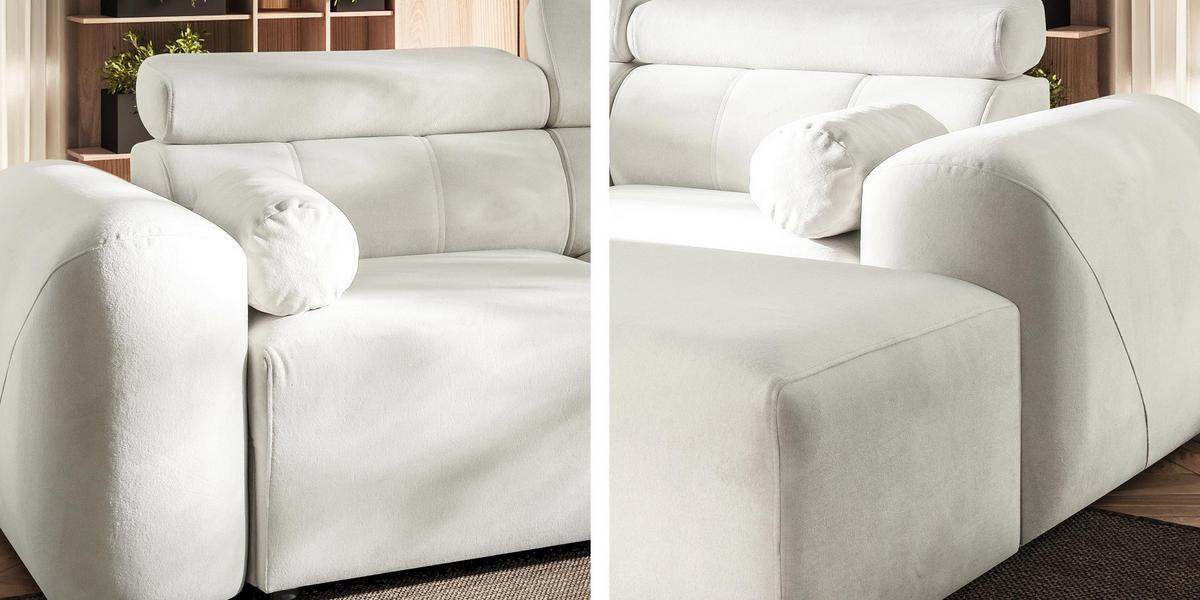 ECKSCHLAFSOFA Volare I, Seite: Links - Dunkelgrau, Holz/Textil (269/182cm) - MIRJAN24