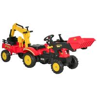 KINDER RUTSCHAUTO, Rot, Stahl+ Kunststoff - Rot, Metall (42/59/179cm) - HOMCOM