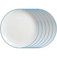 SPEISETELLER Adela blau ø 26,5 cm 6er Set - Blau, Keramik (26.5cm) - Ritzenhoff Breker