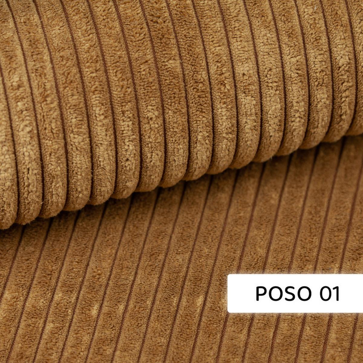 ECKSOFA ANTON links, mit Schlaffunktion und Bettkasten Senfgelb - Currygelb/Chromfarben, Textil/Metall (274/203cm) - Idohome