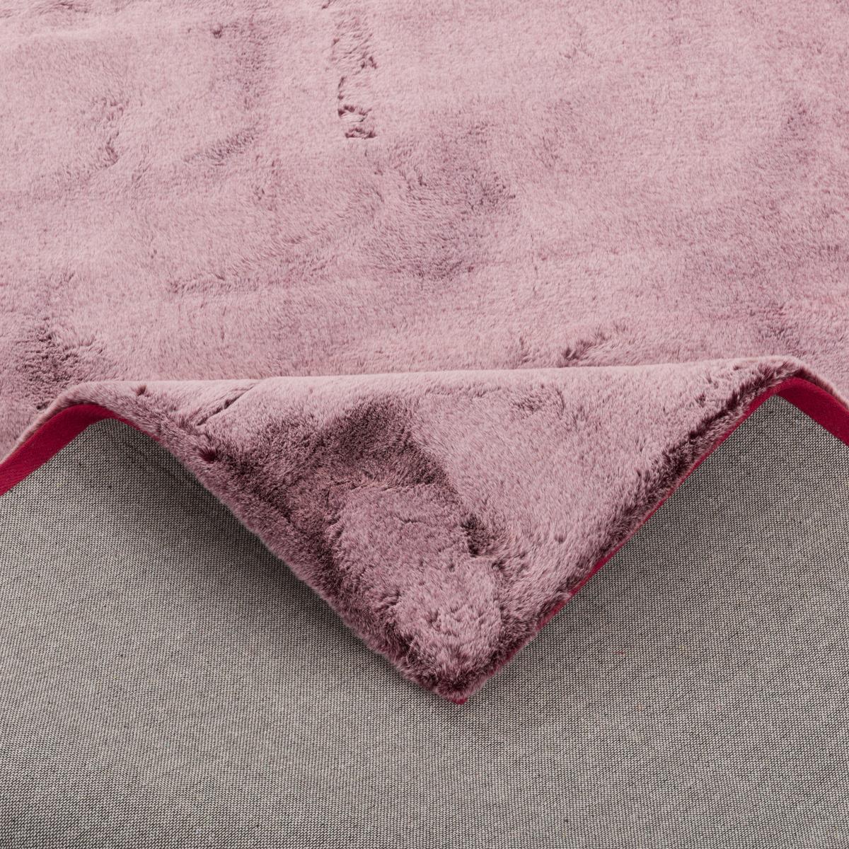 FELLTEPPICH LUXUS SUPER SOFT PLUSH - Beere, Textil (160/230cm) - Pergamon