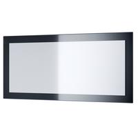 SPIEGEL Lima Schwarz Hochglanz - Schwarz Hochglanz, Holzwerkstoff (89/45/2cm) - Vladon