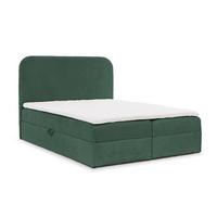 BOXBETT Bineta - Grün, Holzwerkstoff/Textil (200/200cm) - Fun Möbel