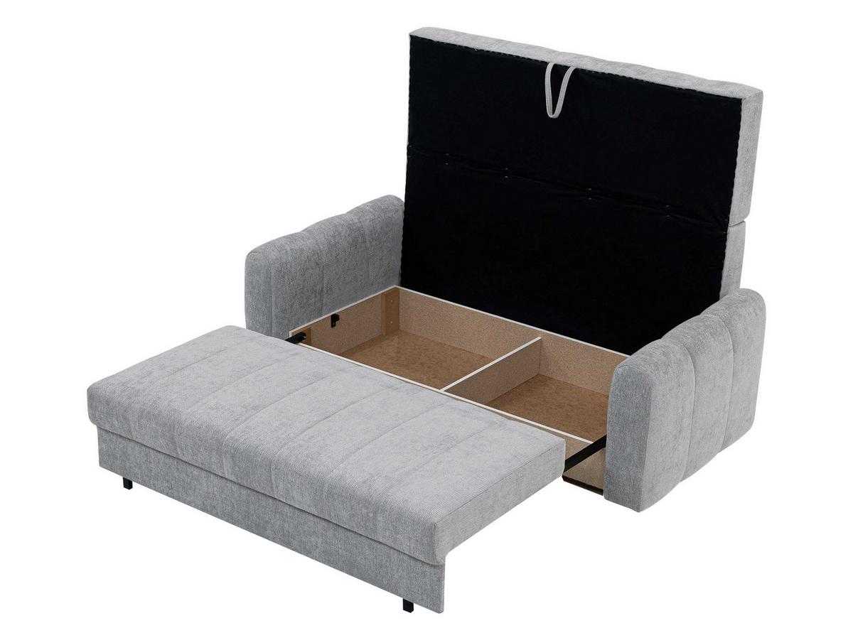 SCHLAFSOFA Viva Moon IV - Schwarz/Braun, Holz/Metall (188/85/98cm) - MIRJAN24