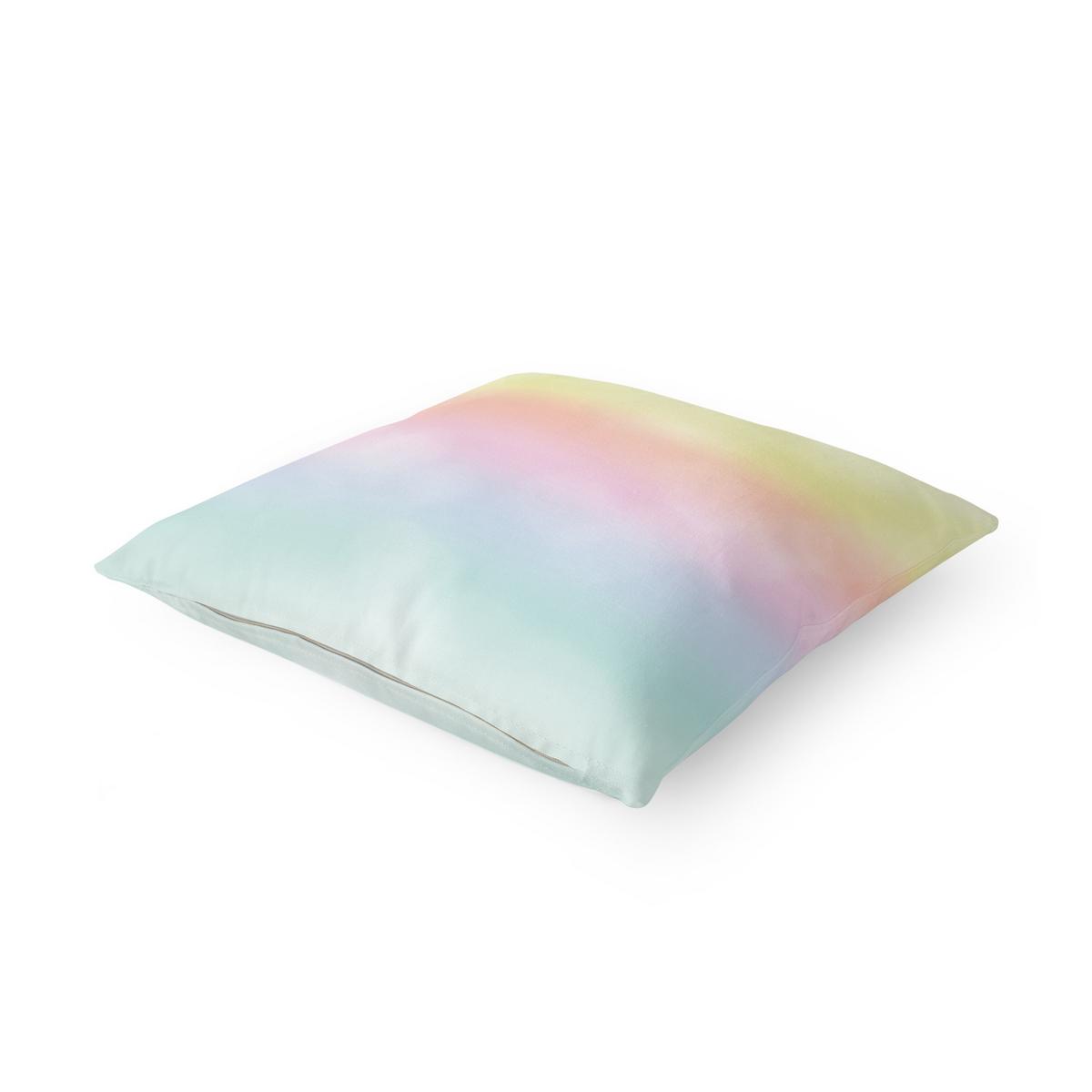KISSENBEZUG Regenbogen Wasserfarben 40/40 cm - Multicolor, Textil (40/40cm) - Bilderwelten