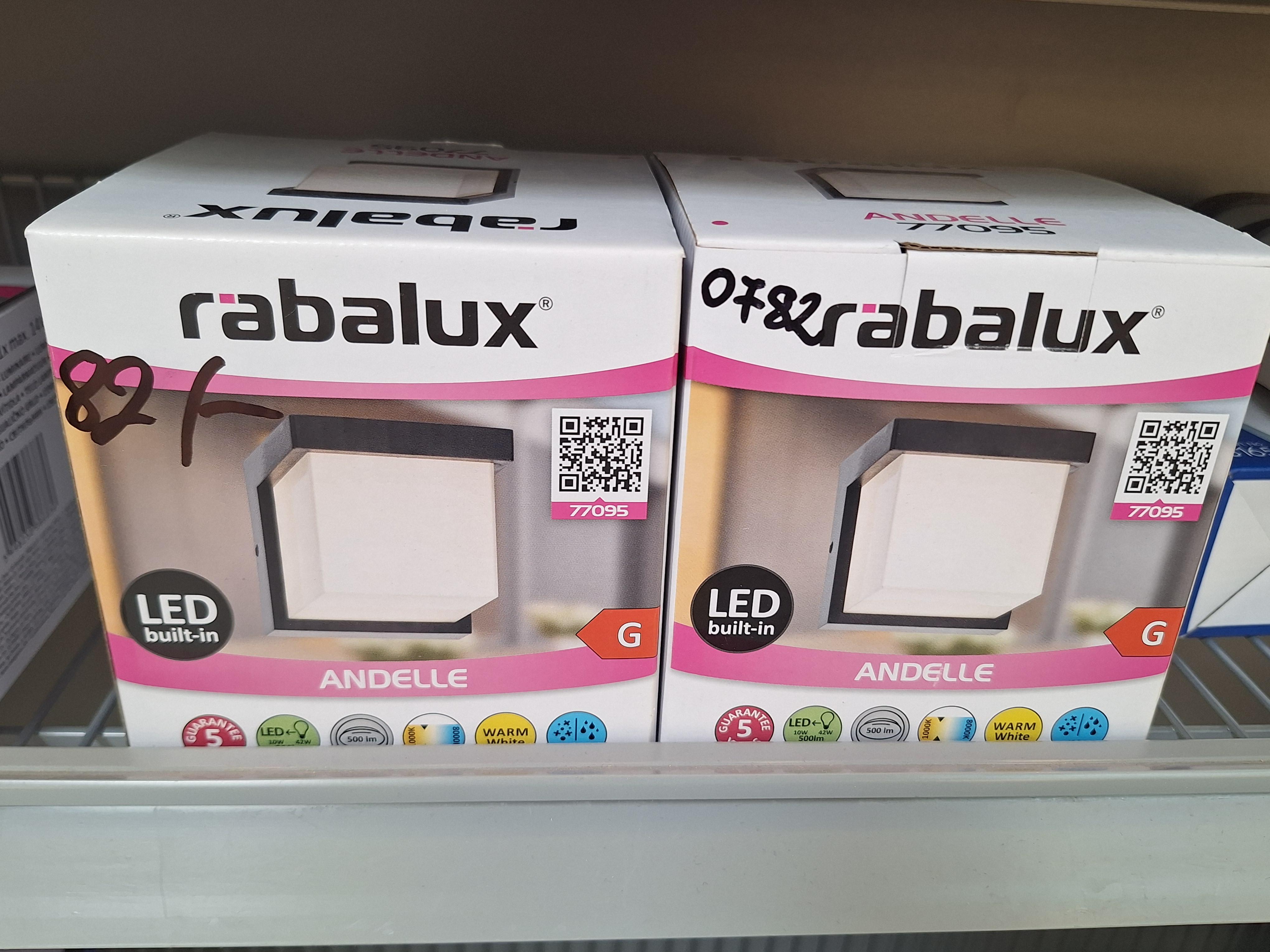 LED KÜLTÉRI LÁMPA ANDELLE 77095 - Rabalux