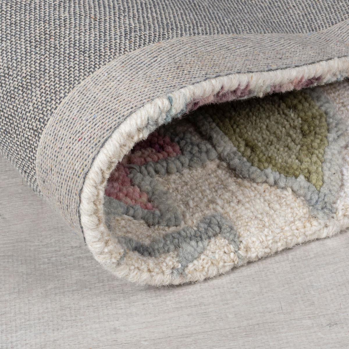 WOLLTEPPICH SOAR, floral, Bunt, 120 x 170 cm - Multicolor, Textil (170/120cm) - KADIMA DESIGN