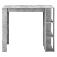 BARTISCH Danderyd - Grau, Holzwerkstoff (60/120/105.5cm) - [en.casa]