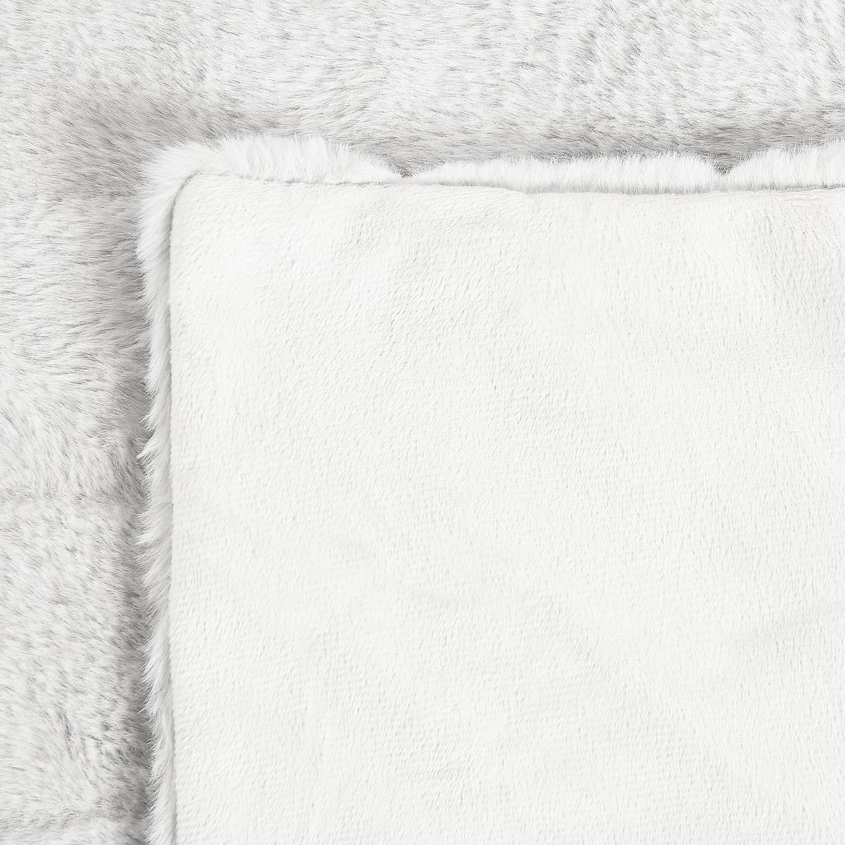 DECKE Cremeweiß Chaab 200/220 cm - Ecru, Textil (200/220cm) - Beliani