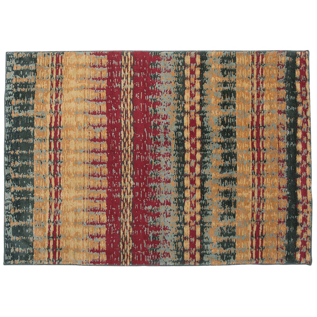 KURZFLOR-TEPPICH Marmaris 230/160 cm - Multicolor, Kunststoff (160/230cm) - Beliani