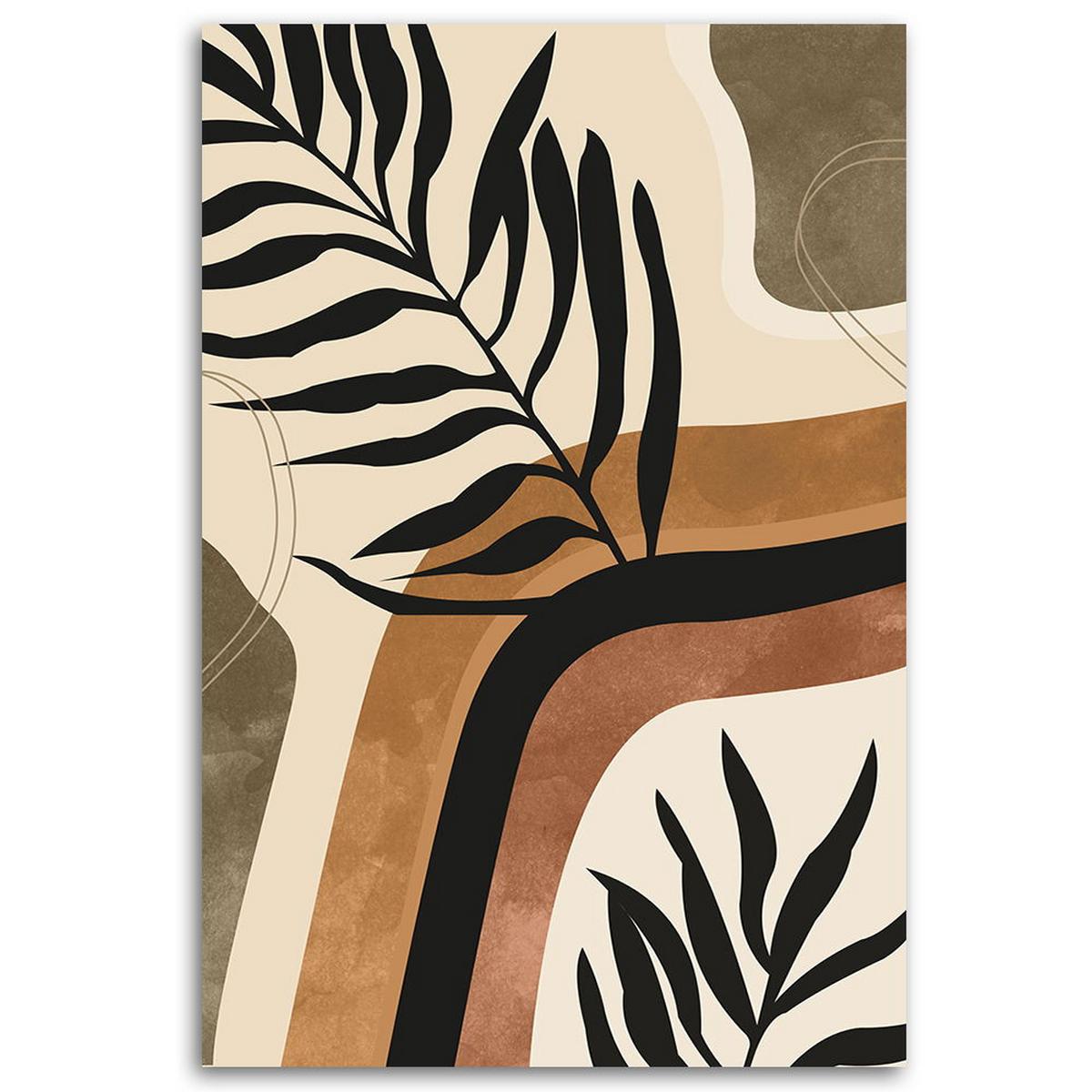 KUNSTDRUCK Beige 70/100 cm - Beige, Textil (70/100cm) - KUNSTLOFT