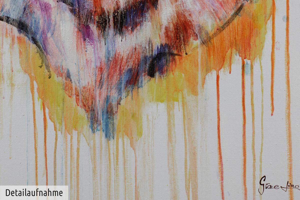 ACRYLBILD HANDGEMALT 75/100 cm - Multicolor, Holz/Textil (75/100cm) - KUNSTLOFT
