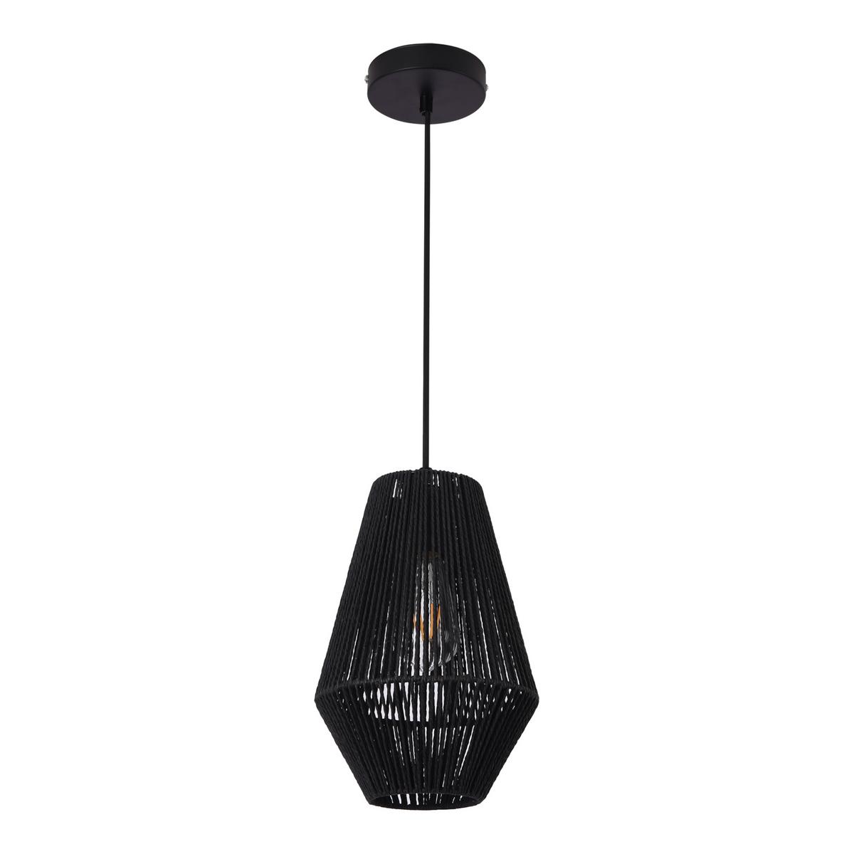 HÄNGELEUCHTE Newtownabbey - Schwarz, Kunststoff (20/20/160cm) - lux.pro