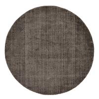 HANDWEBTEPPICH Venus 120x120 cm - Anthrazit, Textil (120/120cm) - THEKO
