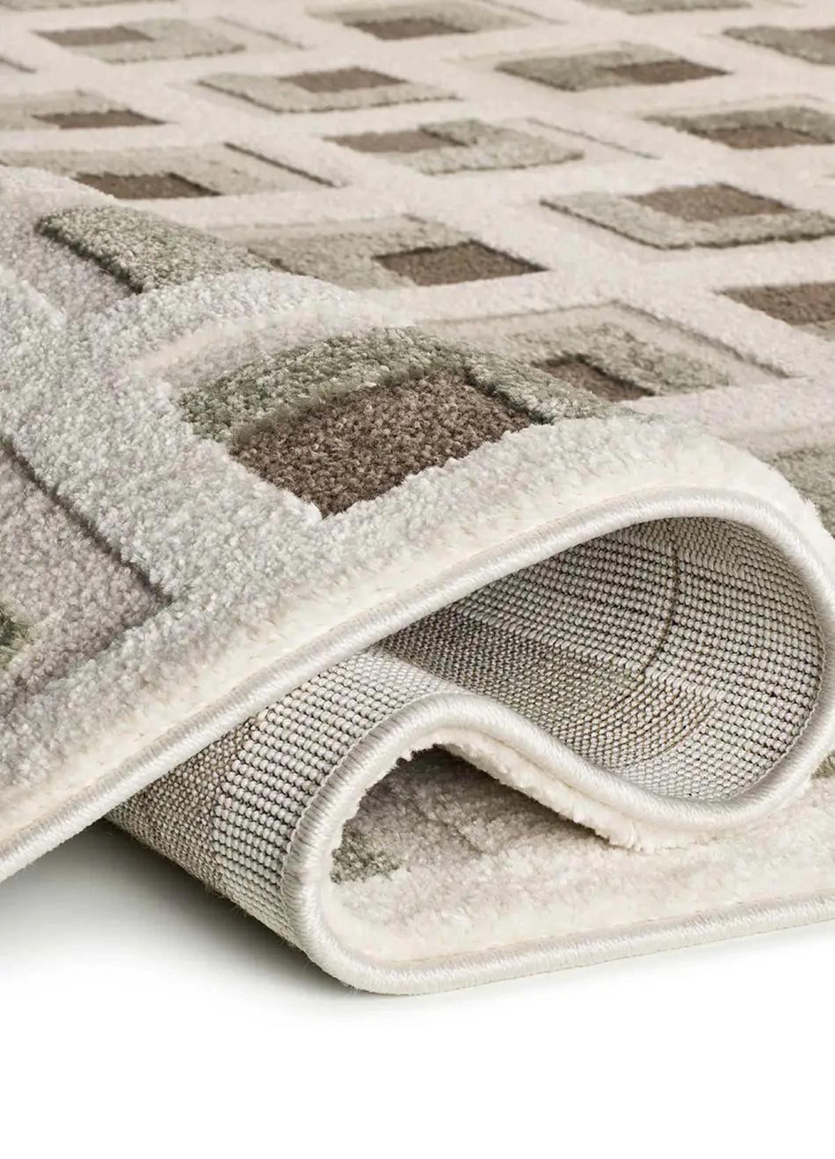KURZFLORTEPPICH Braun / Weiß Candela 80/150 cm - Braun/Weiß, Textil (80/150cm) - Atticgo