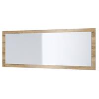 SPIEGEL Lima Eiche Natur - Eichefarben, Holzwerkstoff (139/55/2cm) - Vladon
