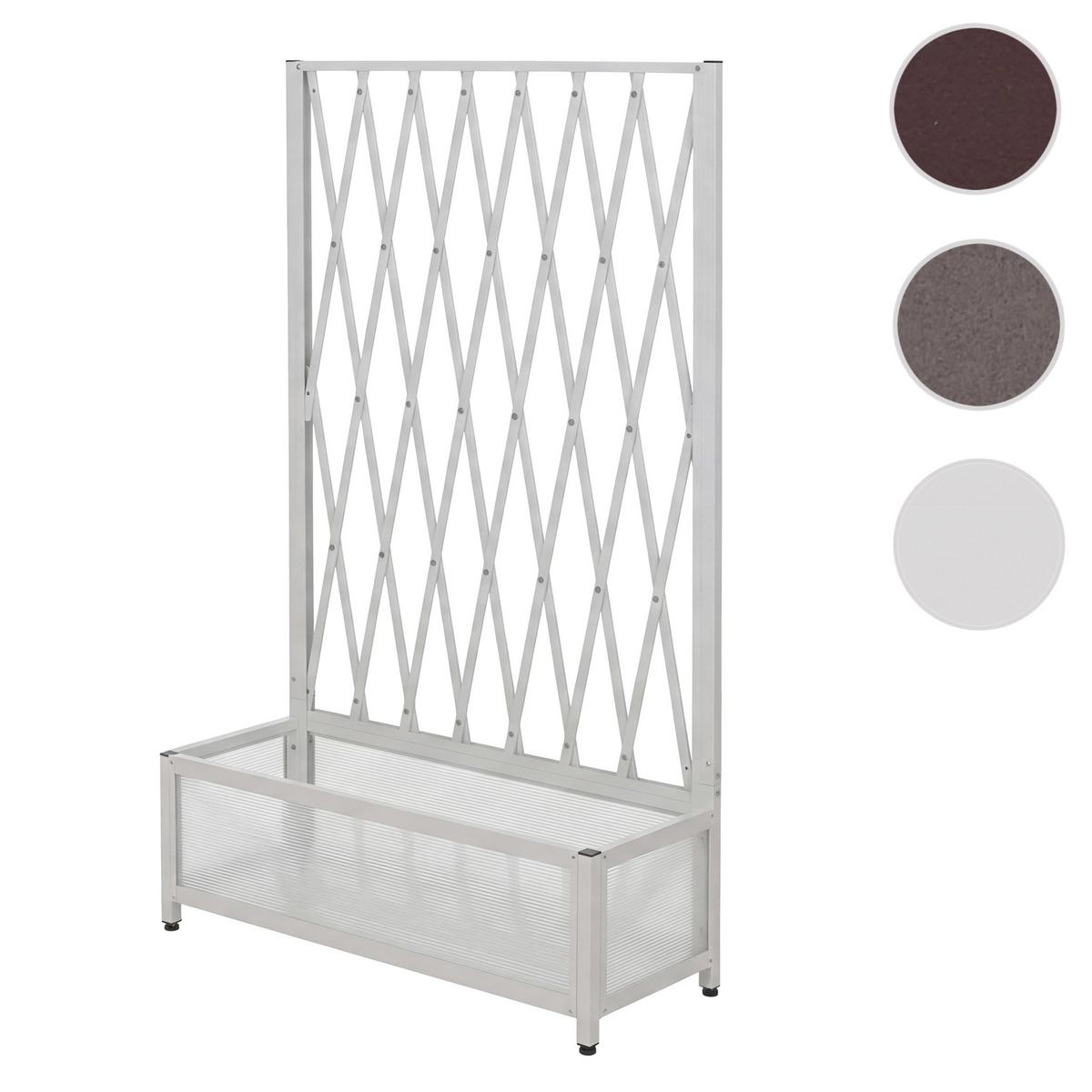 RANKGITTER Weiß - Weiß, Metall (90/152/35cm) - MCW