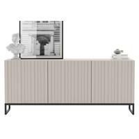 KOMMODE Elpis 3D Kaschmir Matt mit metallrahmen Glamour 168 cm - Kaschmir, Holzwerkstoff (168/72/36.5cm) - Meble Lindner