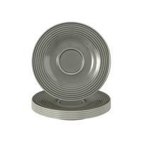 UNTERTASSEN Beat Color Glaze Perlgrau ø 13,7 cm 6er Set - Grau, Keramik (13.7cm) - Seltmann Weiden