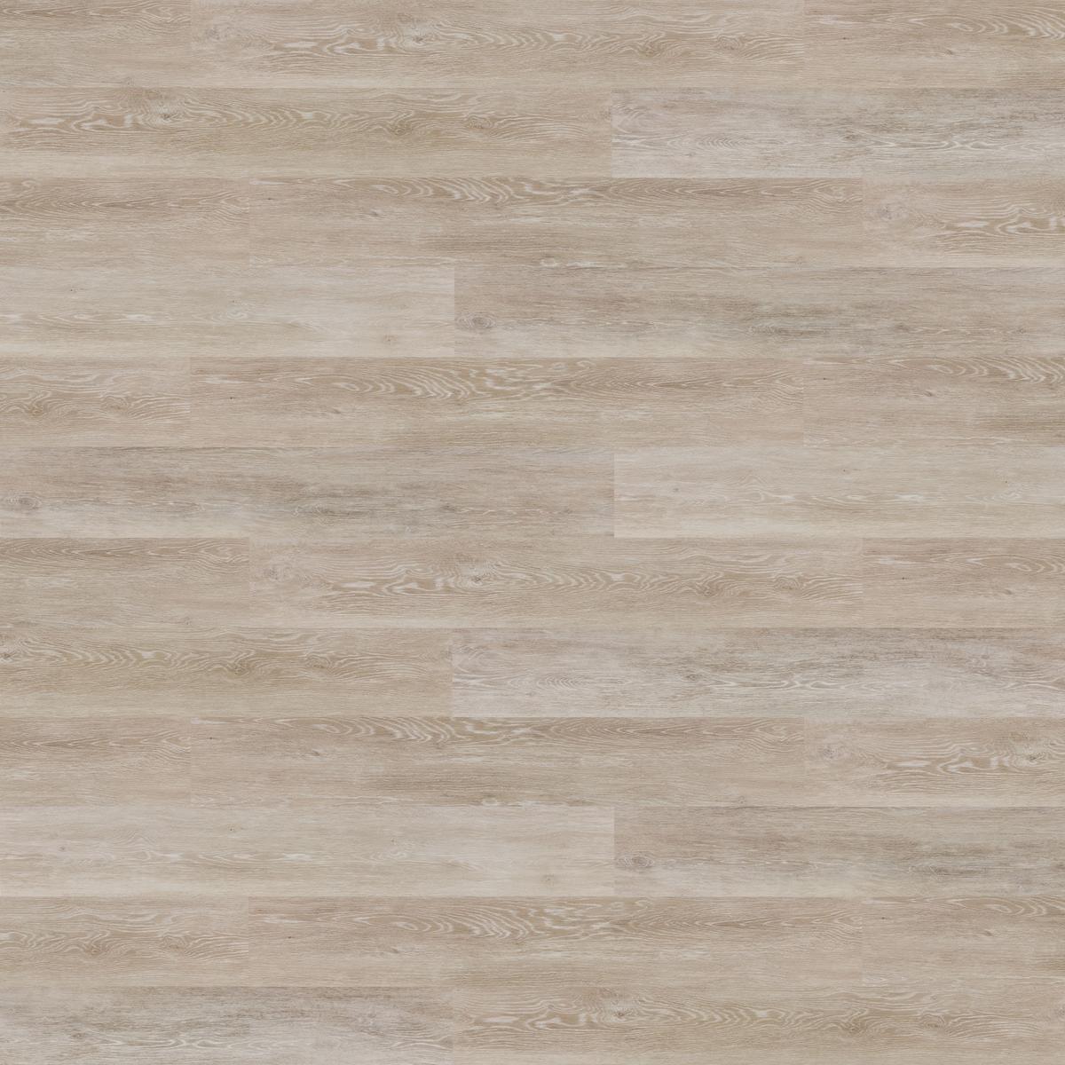 VINYLBODEN Click 1,54m²/7 Dielen Afterglow Eiche - Hellgrau, Kunststoff (122/18/0.42cm) - ML-DESIGN
