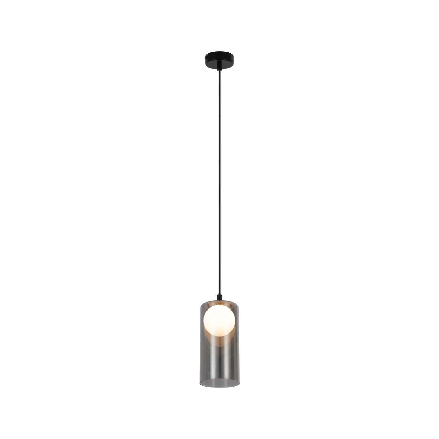 HÄNGELEUCHTE Nolag 10/10/145.5 cm - Schwarz, Metall (145.5/10/10cm) - ZMH