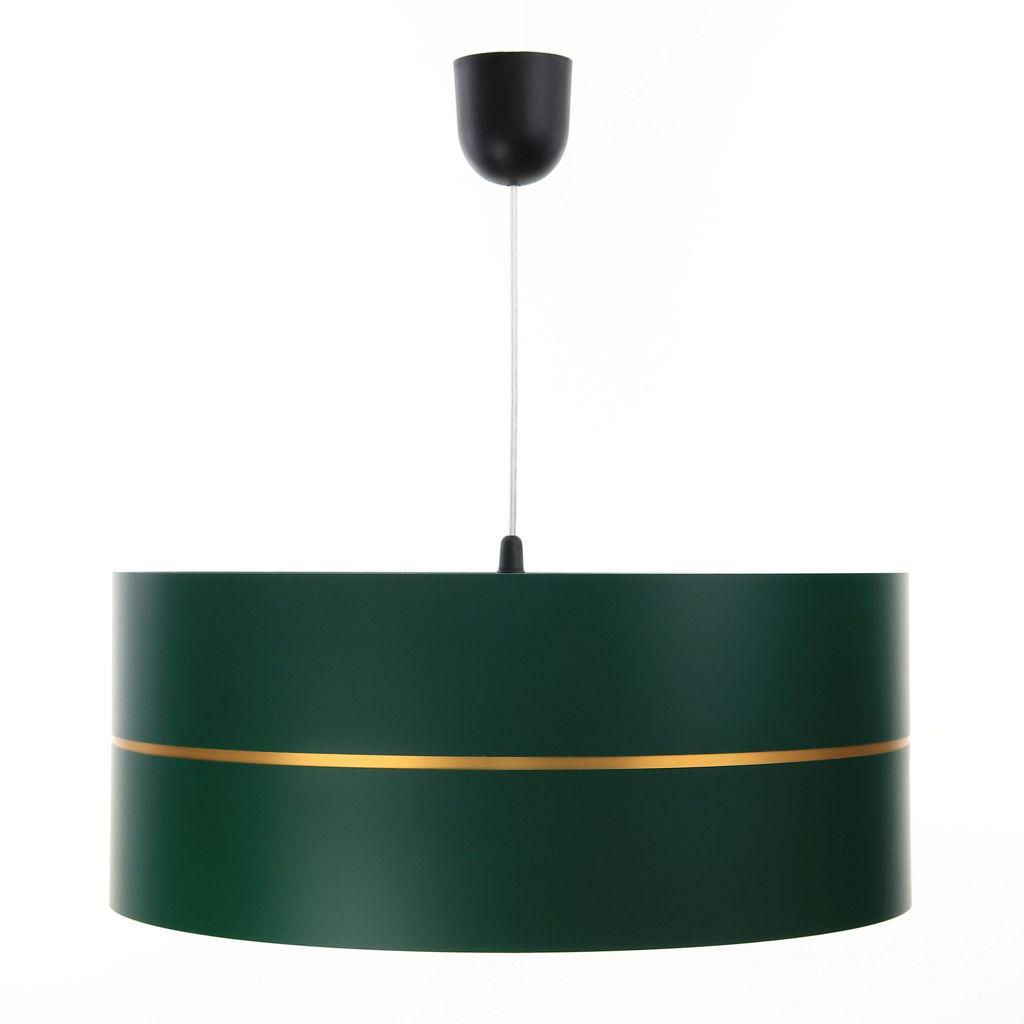 HÄNGELEUCHTE Grün 30/21 cm - Goldfarben/Grün, Kunststoff (30/0.45/21cm) - ONZENO