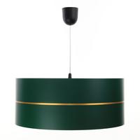 HÄNGELEUCHTE Grün 30/21 cm - Goldfarben/Grün, Kunststoff (30/0.45/21cm) - ONZENO