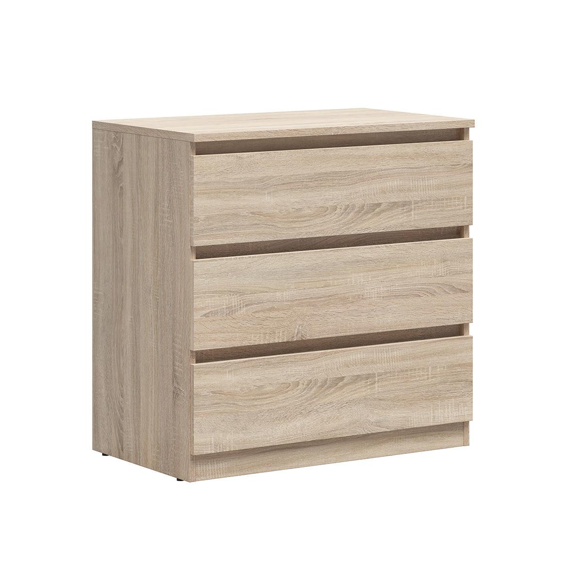 KOMMODE Edwin Helles Holz - Braun, Holzwerkstoff (75/75/45cm) - Petits-meubles