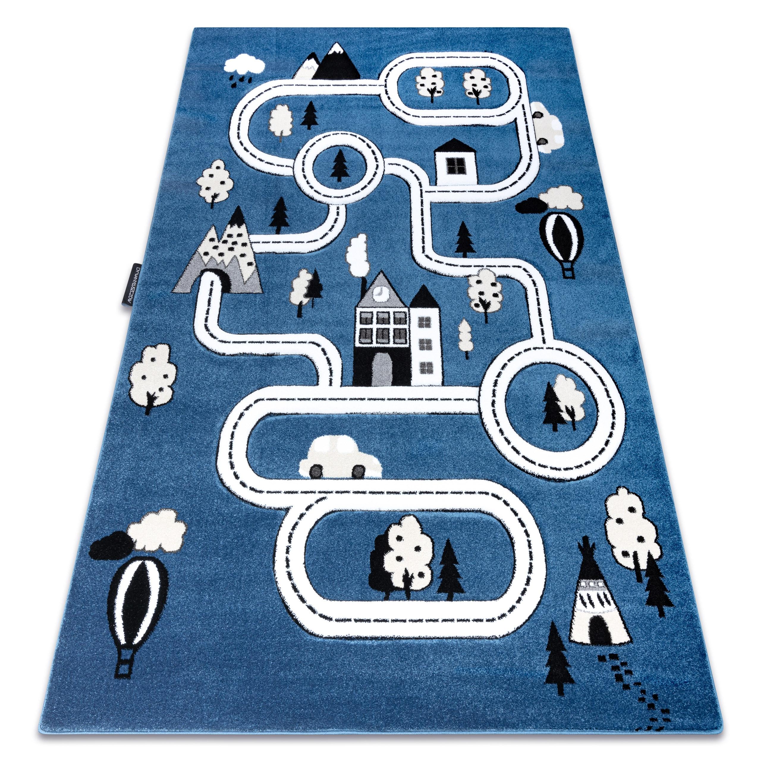 TEPPICH Petit 280/370 cm - Blau, Textil (280/370cm) - rugsX