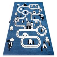 TEPPICH Petit 280/370 cm - Blau, Textil (280/370cm) - rugsX