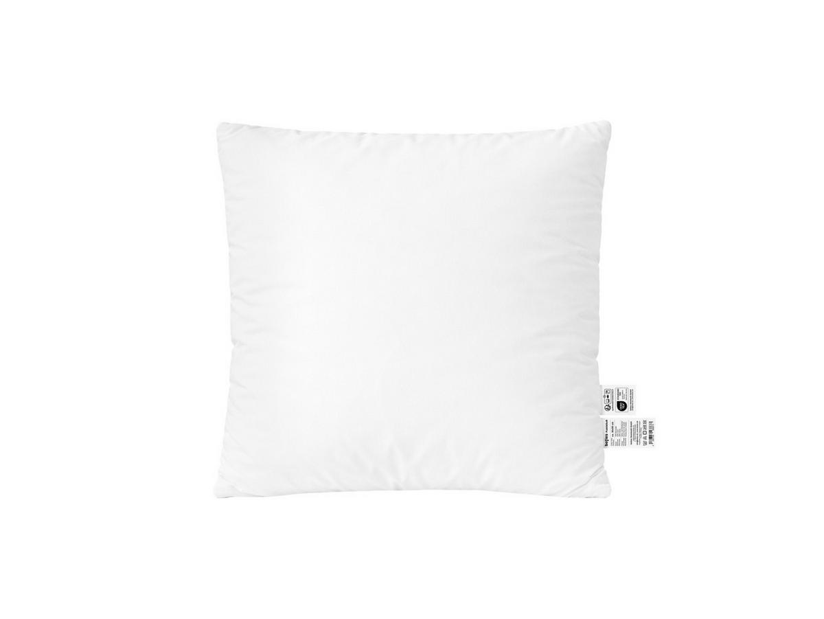 DAUNENKISSEN PublikSoft 40/40 cm - Weiß, Naturmaterialien/Textil (40/40cm) - beties Heimtextil