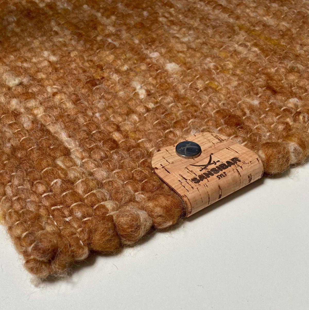 WEBTEPPICH Hörnum 40x60 cm - Terracotta, Textil (40/60cm) - Sansibar SYLT