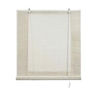 BAMBUSROLLO Weiß, 150 cm x 175 cm - Weiß, Kunststoff (150/175cm) - STORESDECO