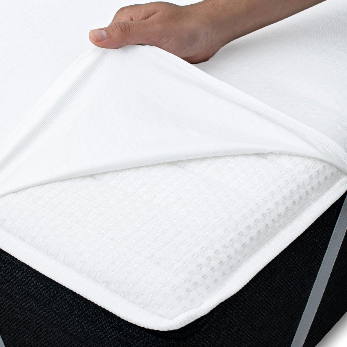 MATRATZENSCHONER wasserdicht und atmungsaktiv 90x190 - Weiß, Textil (90/190cm) - Mister Sandman