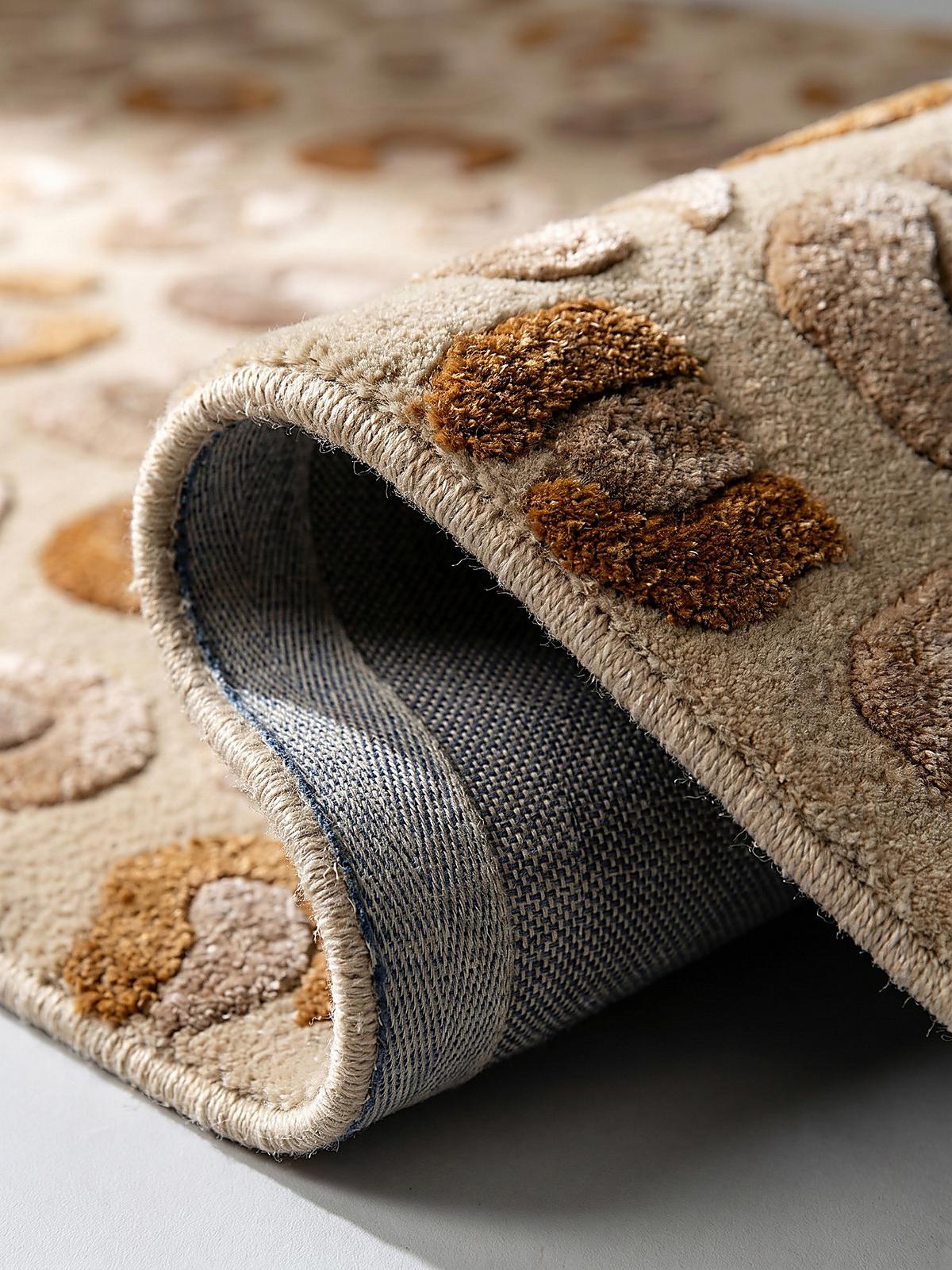 KURZFLORTEPPICH SABLE, mit Tier-Motiv, Natur, 200 x 300 cm - Beige, Textil (300/200cm) - KADIMA DESIGN