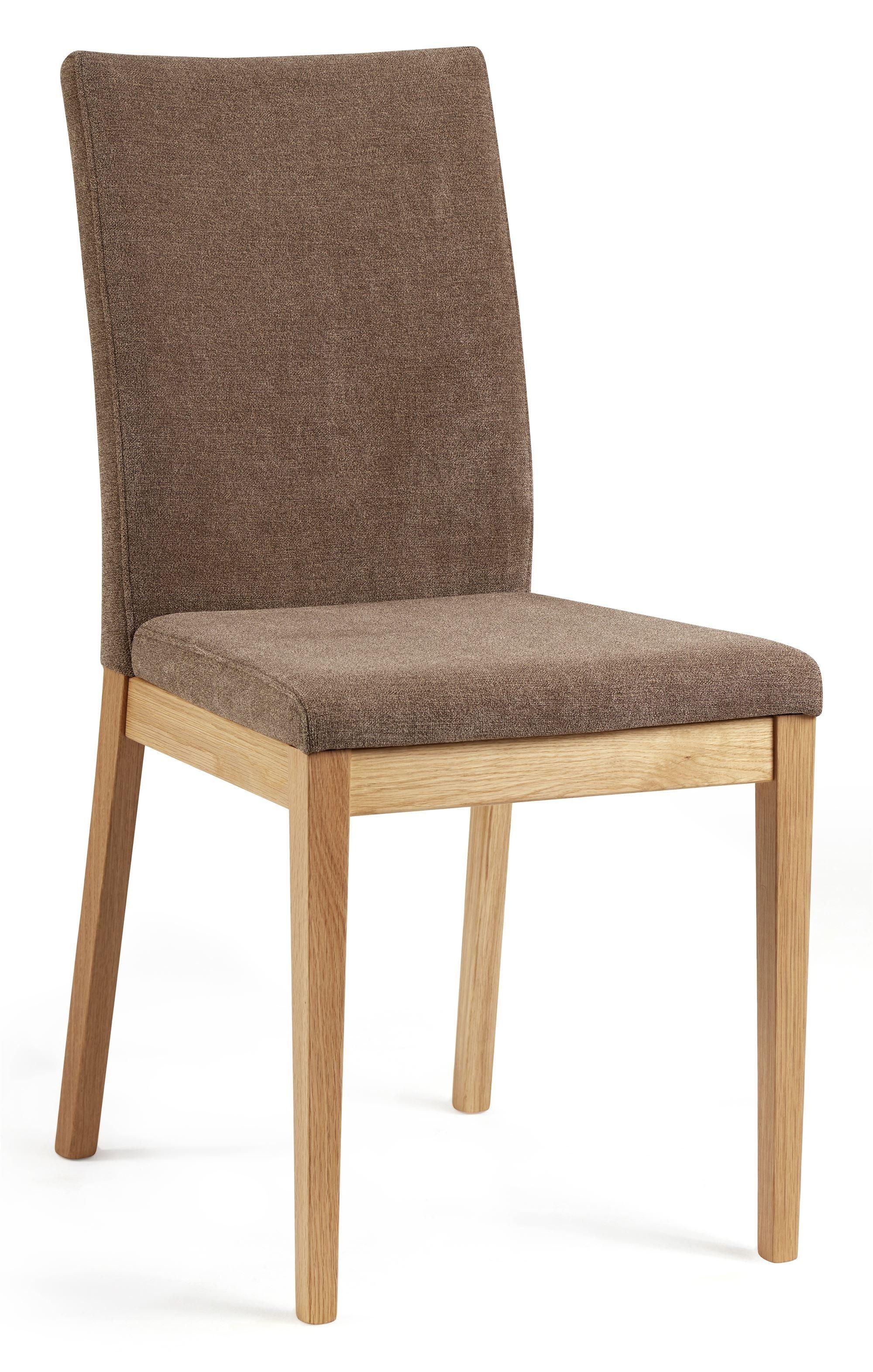 POLSTERSTUHL (2er-Set) Danny Massivholz 45 x 45 x 94 Wildeiche/Braun - Wildeiche/Braun, Kunststoff (45/94/45cm) - 58aufmkessel
